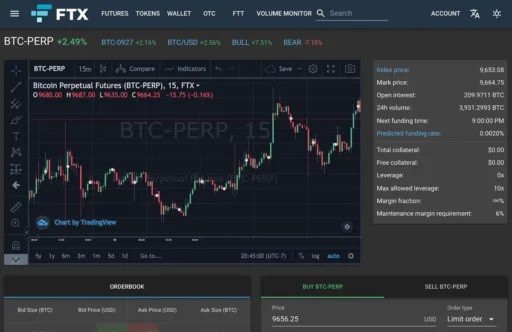 FTX’s Crypto Platform