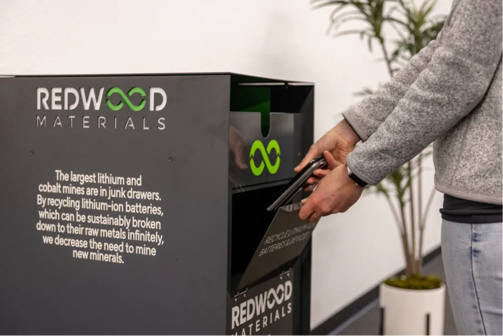 Redwood Materials Battery Recycling