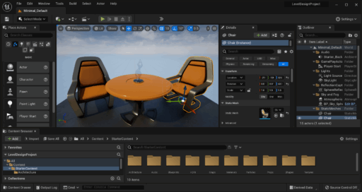 Unreal Engine 5 Interface